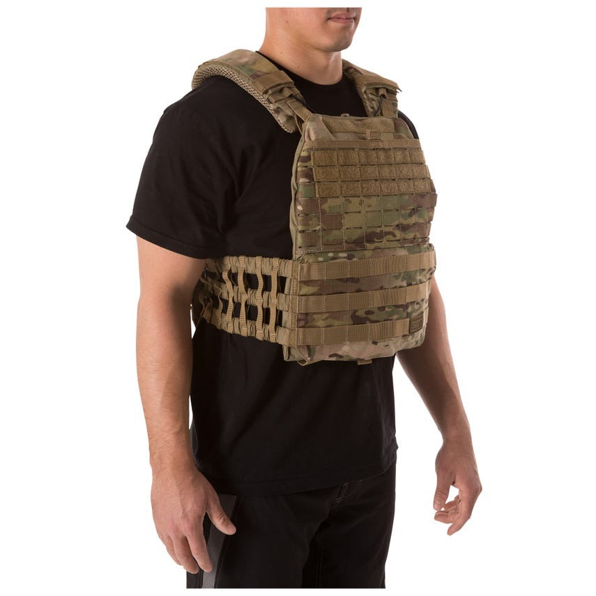 56385 5.11 Tactec Plate Carrier Multicam