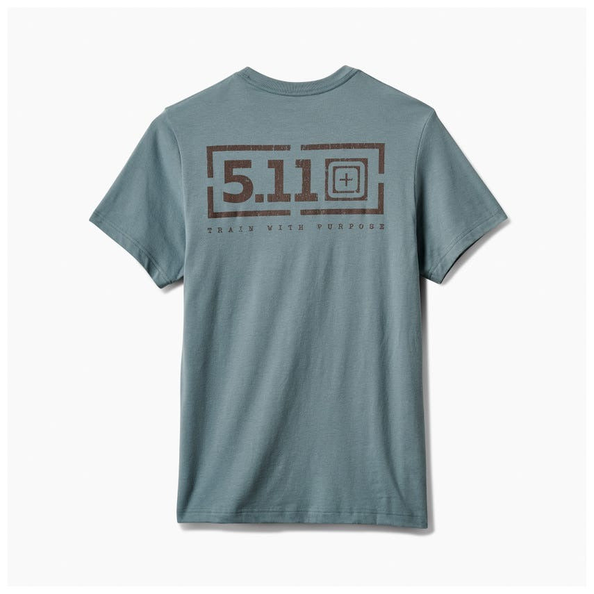 76166ABE 5.11 PT-R Brick Lockup S/S T-Shirt