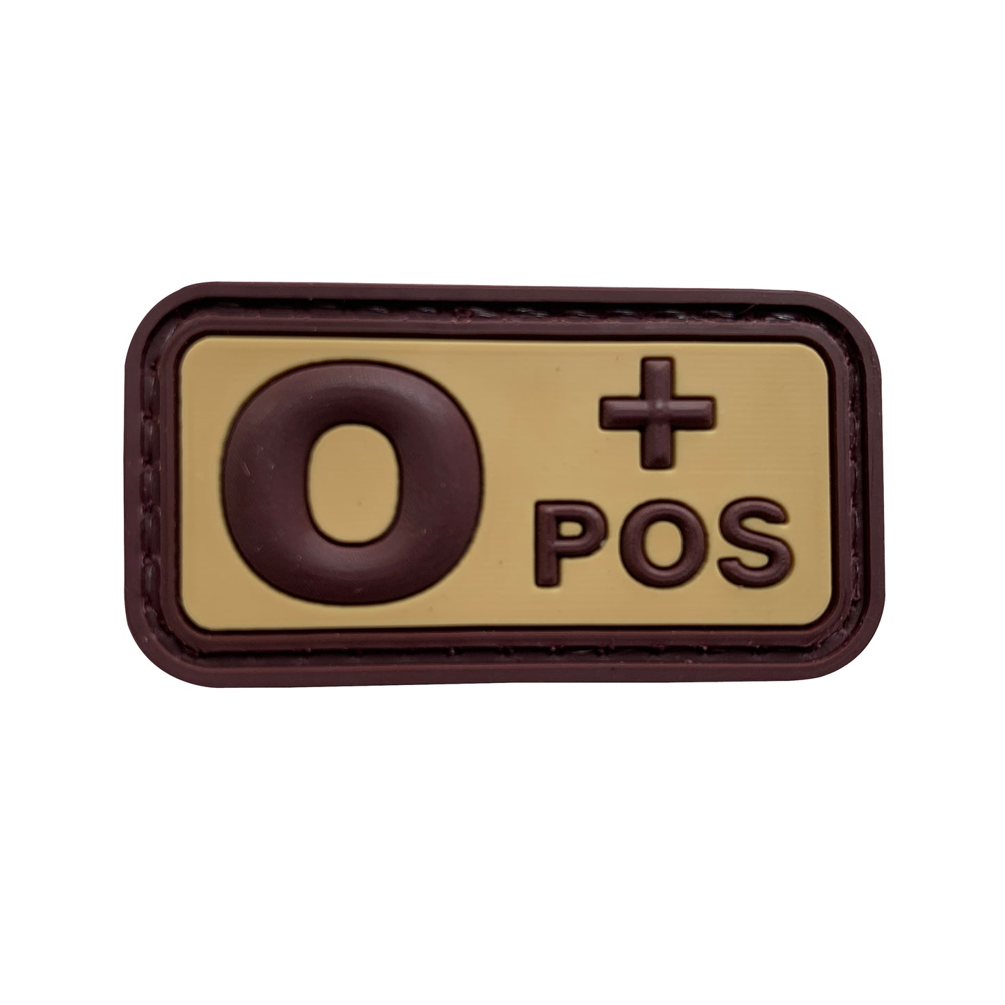 JOP-TN - O POS PVC Patch Tan