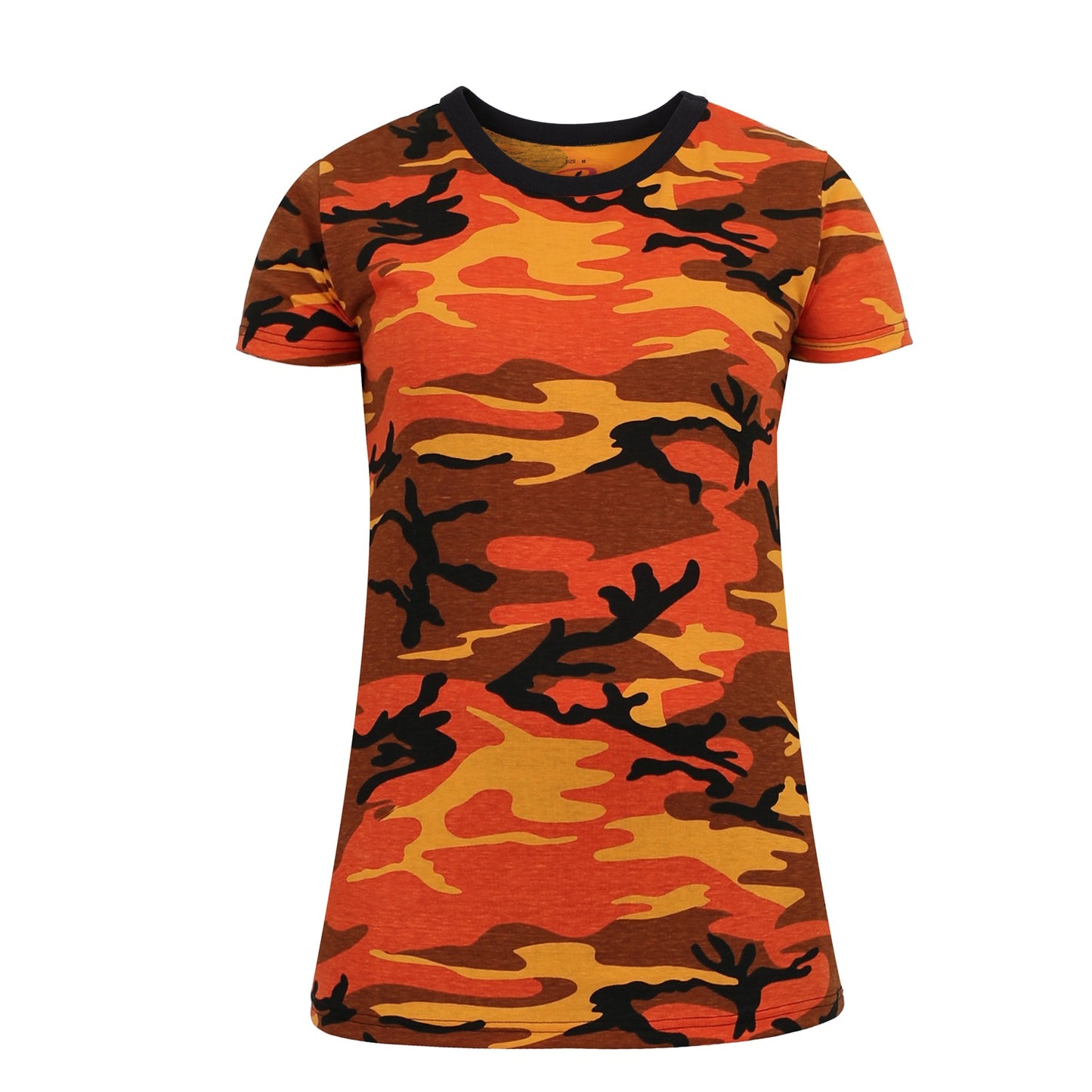5738 - Womens Long Length Camo T-Shirt