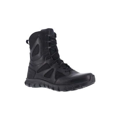 RB8707 - Reebok Men's 8" Tactical Waterproof Boot with Side Zipper