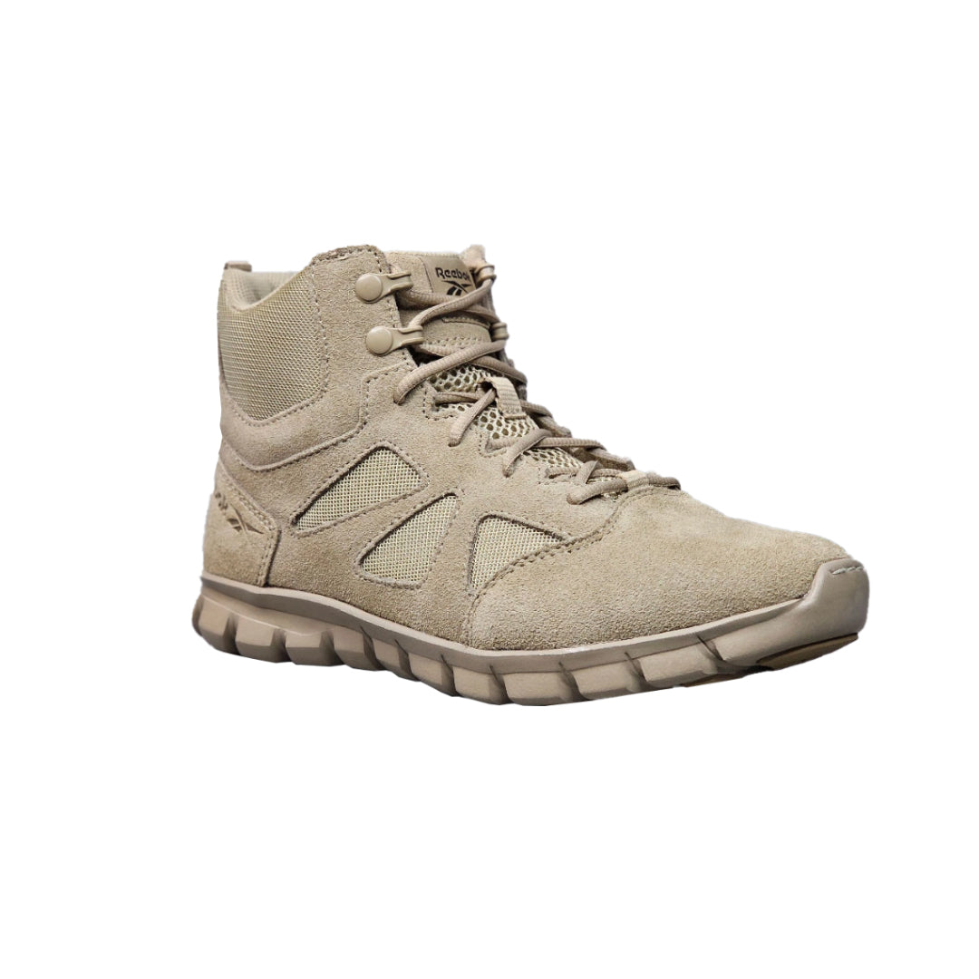 RB8680 - Reebok Mens 6" Stealth Boot with Side Zipper - Tan