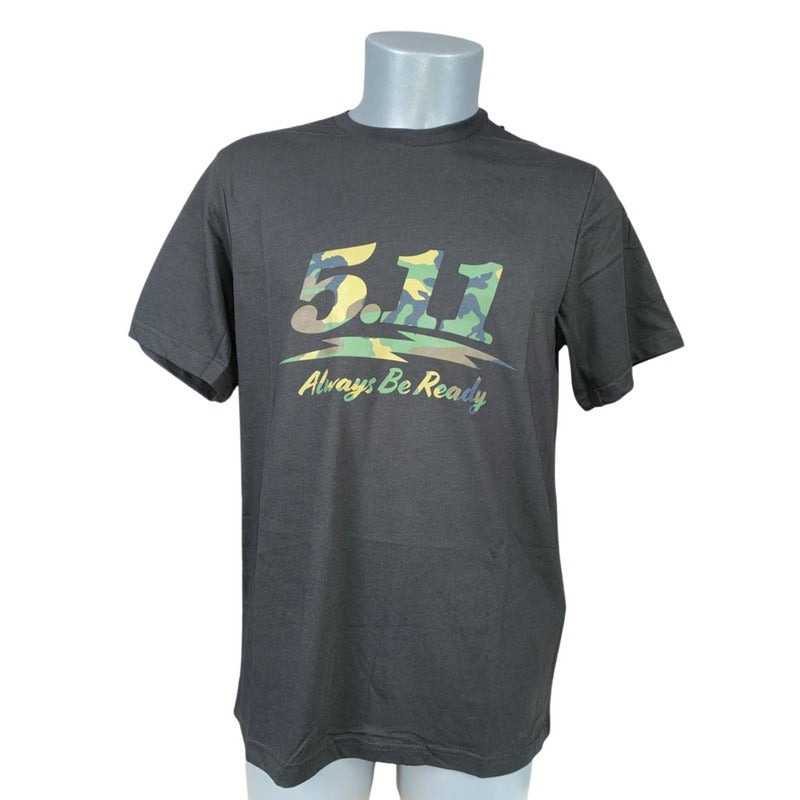76166AKK 5.11 Woodland Moto Logo S/S T-Shirt