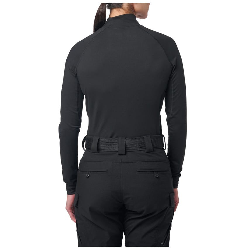 32164 5.11 Women Mock Neck L/S Top