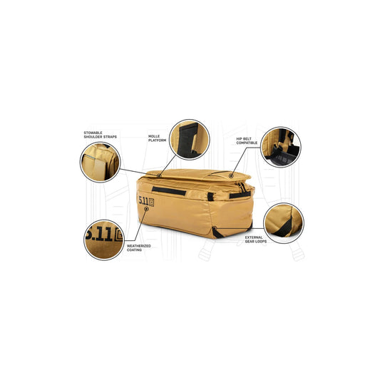 56815 5.11 Allhaula Duffel 45L 1 SZ