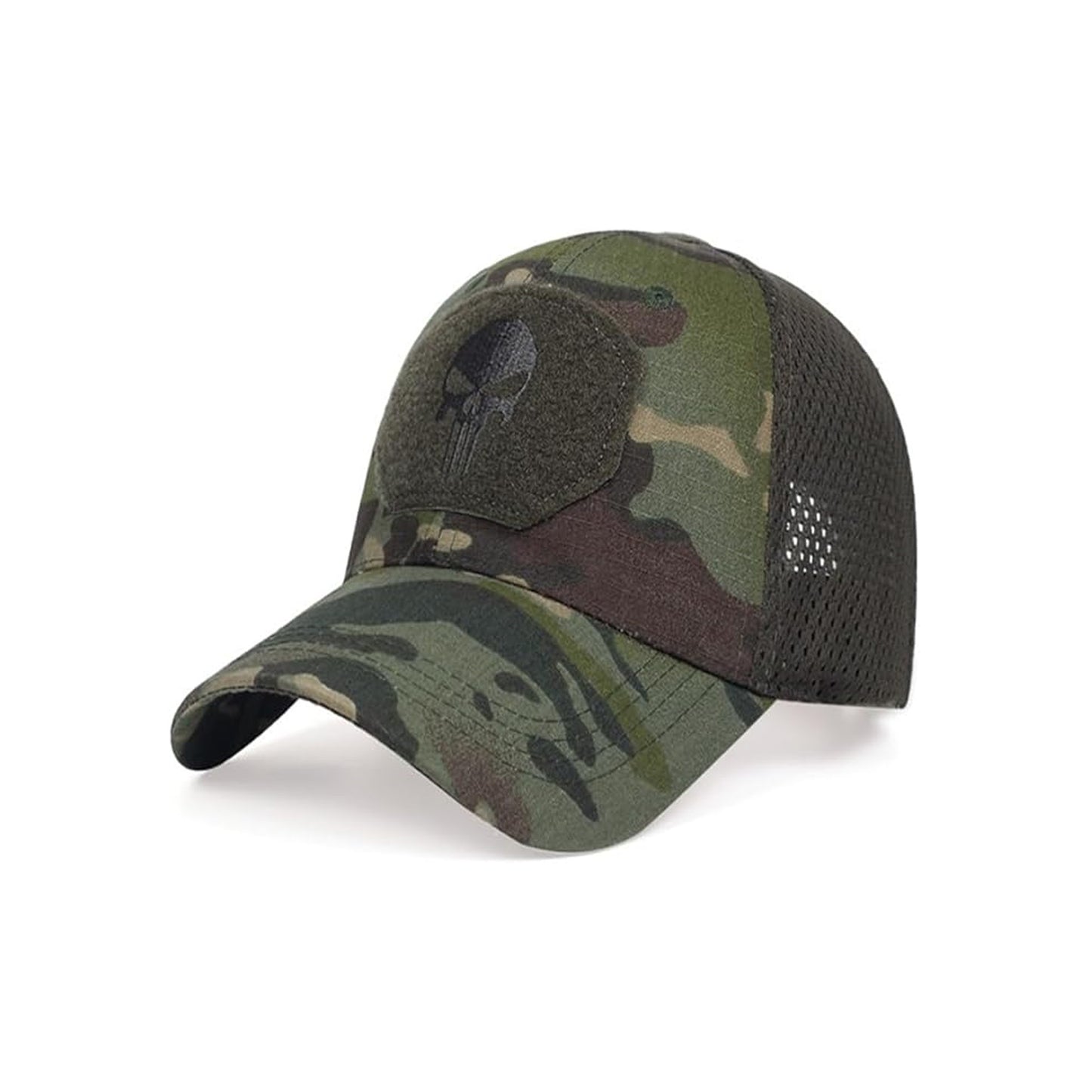 Missions Mesh Tactical Cap Punisher Skull