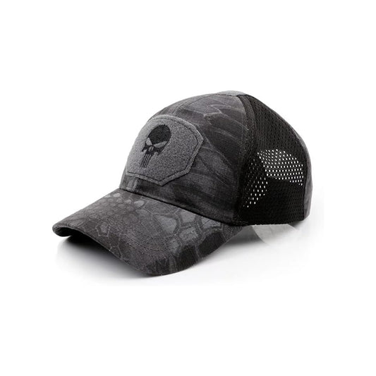 Missions Mesh Tactical Cap Punisher Skull