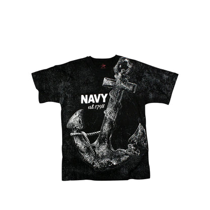 66320 - Vintage Navy Anchor T-shirt