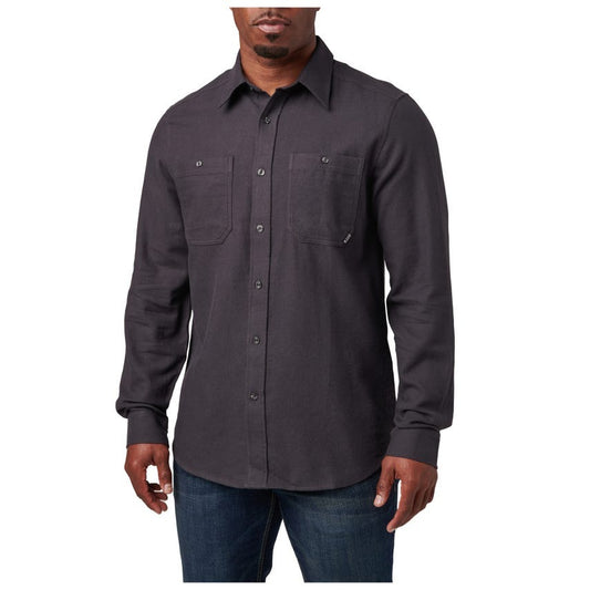 72172 5.11 Silverwood Flannel Solid L/S Shirt