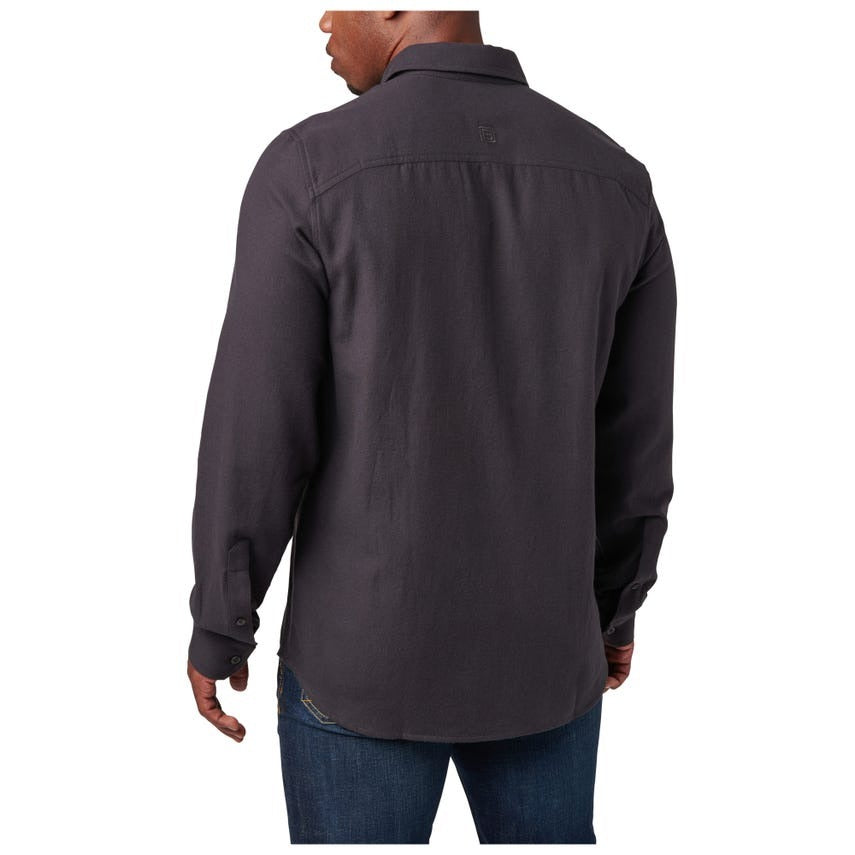 72172 5.11 Silverwood Flannel Solid L/S Shirt