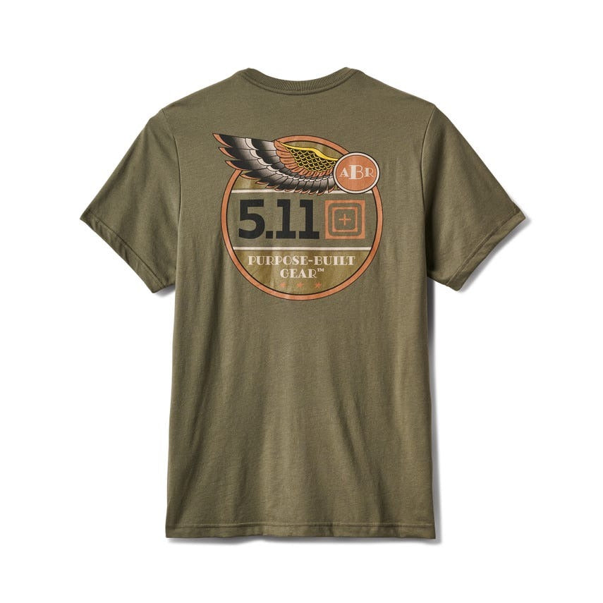 76166AFR 5.11 PBG Crest S/S T-Shirt