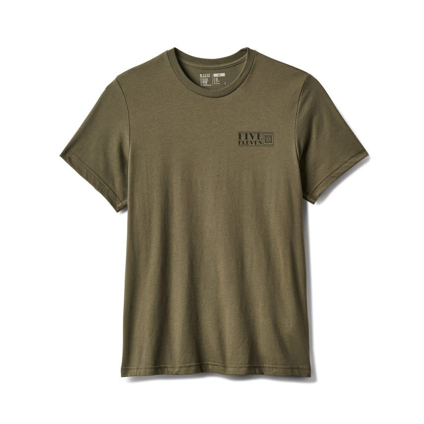 76166AFR 5.11 PBG Crest S/S T-Shirt