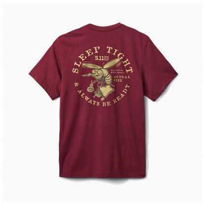 76166AGY 5.11 Actual Size S/S T-Shirt