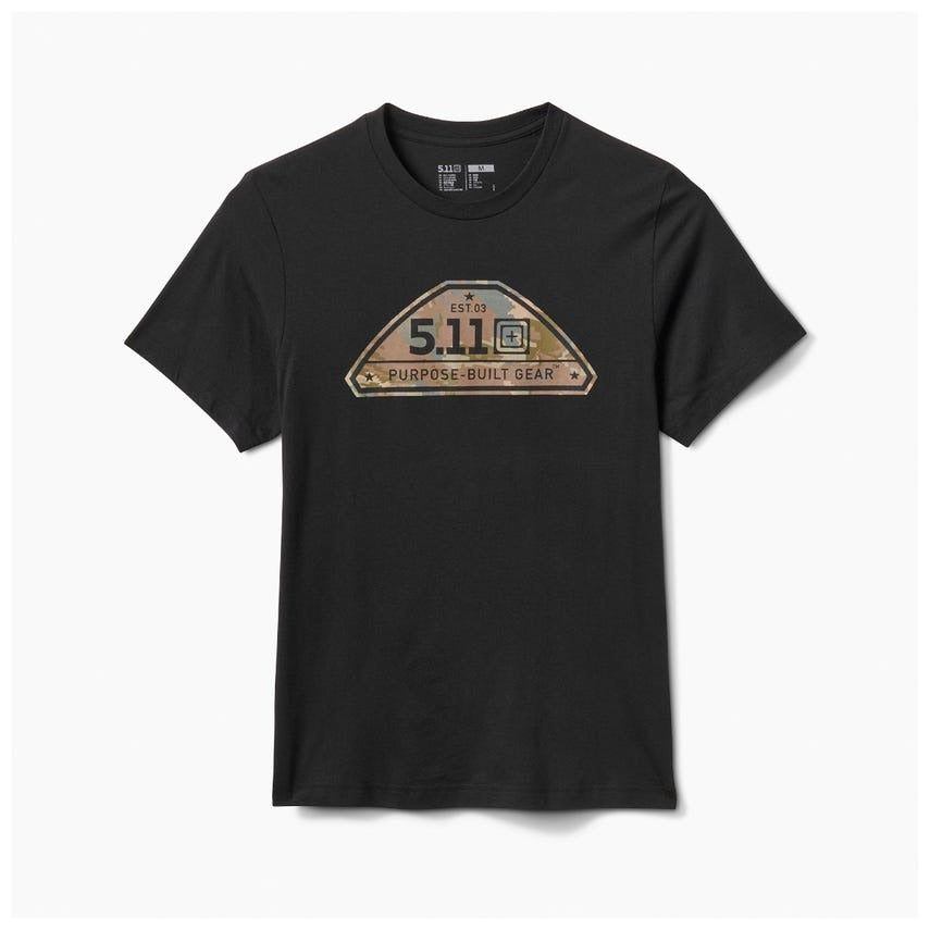 76166AFB 5.11 Camo Crest S/S T-Shirt