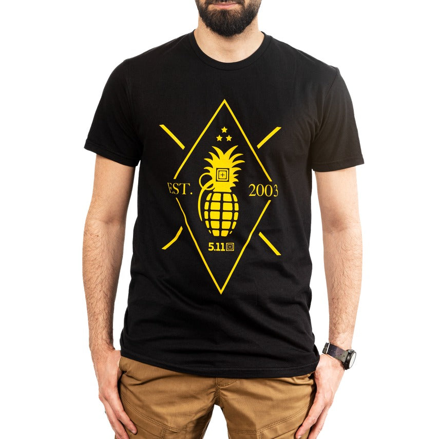 76285 5.11 Emea Pinpple Grnd Ss T-Shirt