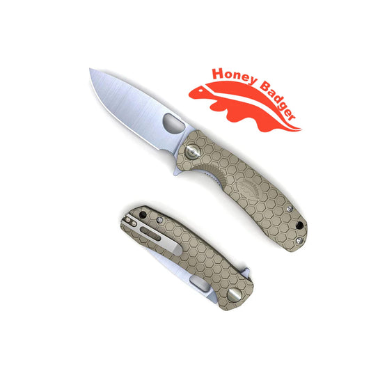 HB1012 - HONEY BADGER FLIPPER MEDIUM TAN