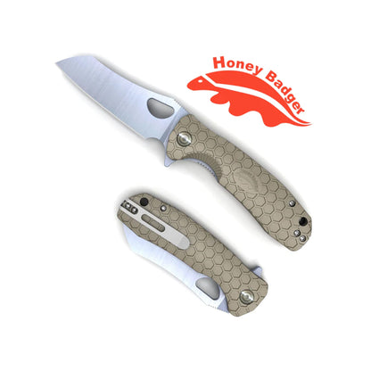 HB1032 - HONEY BADGER WHARNCLEAVER LARGE TAN