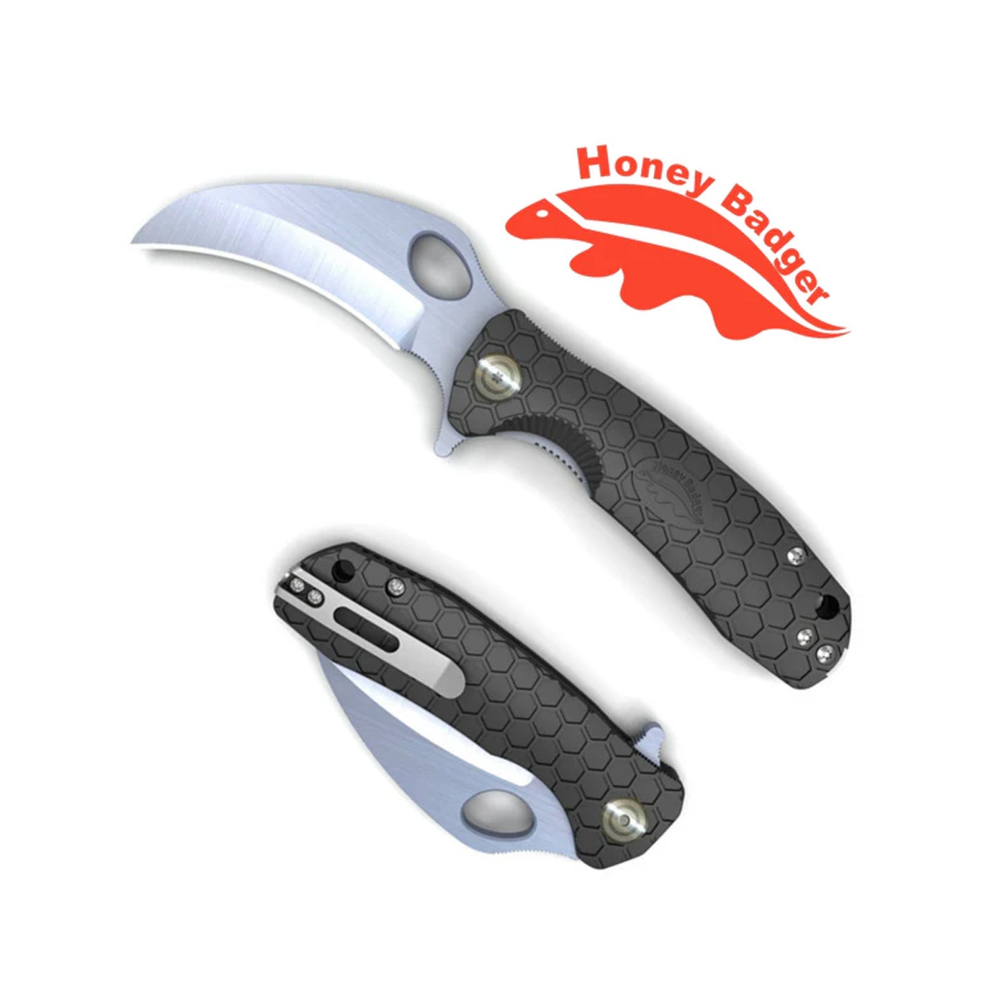 HB1101 - HONEY BADGER CLAW LARGE BLACK PLAIN