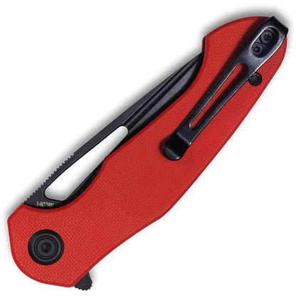 KUB210F Dugu Linerlock Black Red