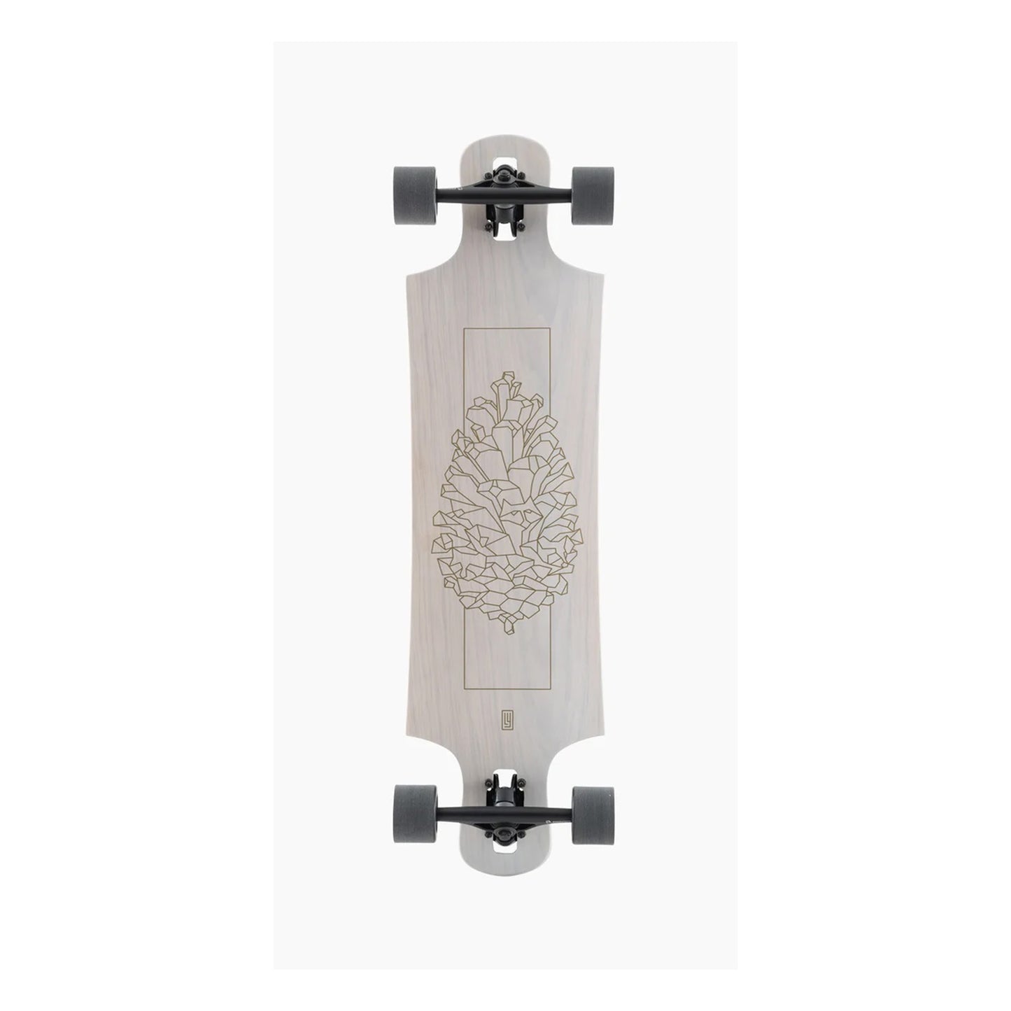 Landyachtz DROP HAMMER WHITE PINECONE Longboard