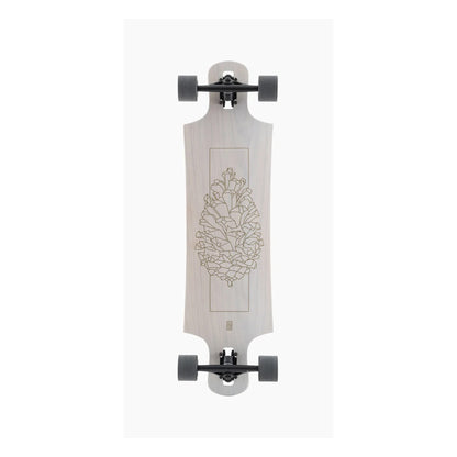 Landyachtz DROP HAMMER WHITE PINECONE Longboard