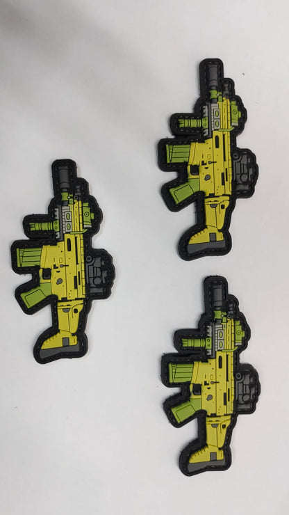 Missions - 3D M4 Gun PVC Patch