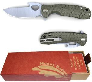 HB1053 - HONEY BADGER OPENER LARGE GREEN