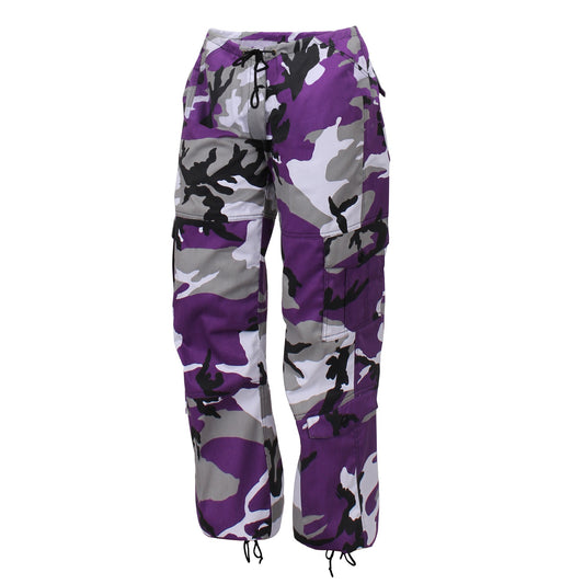 3783 - Womens Paratrooper Colored Camo Fatigues