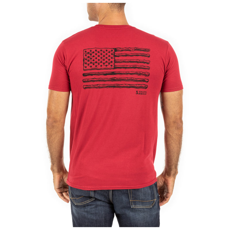 American Flag Sticks T-Shirt
