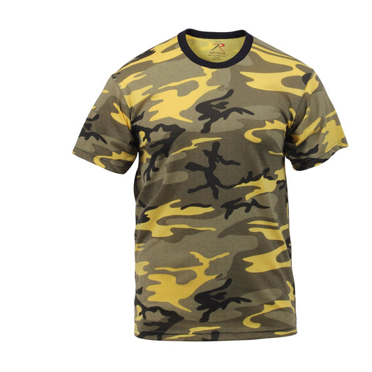 5994 - Colored Camo T-Shirts