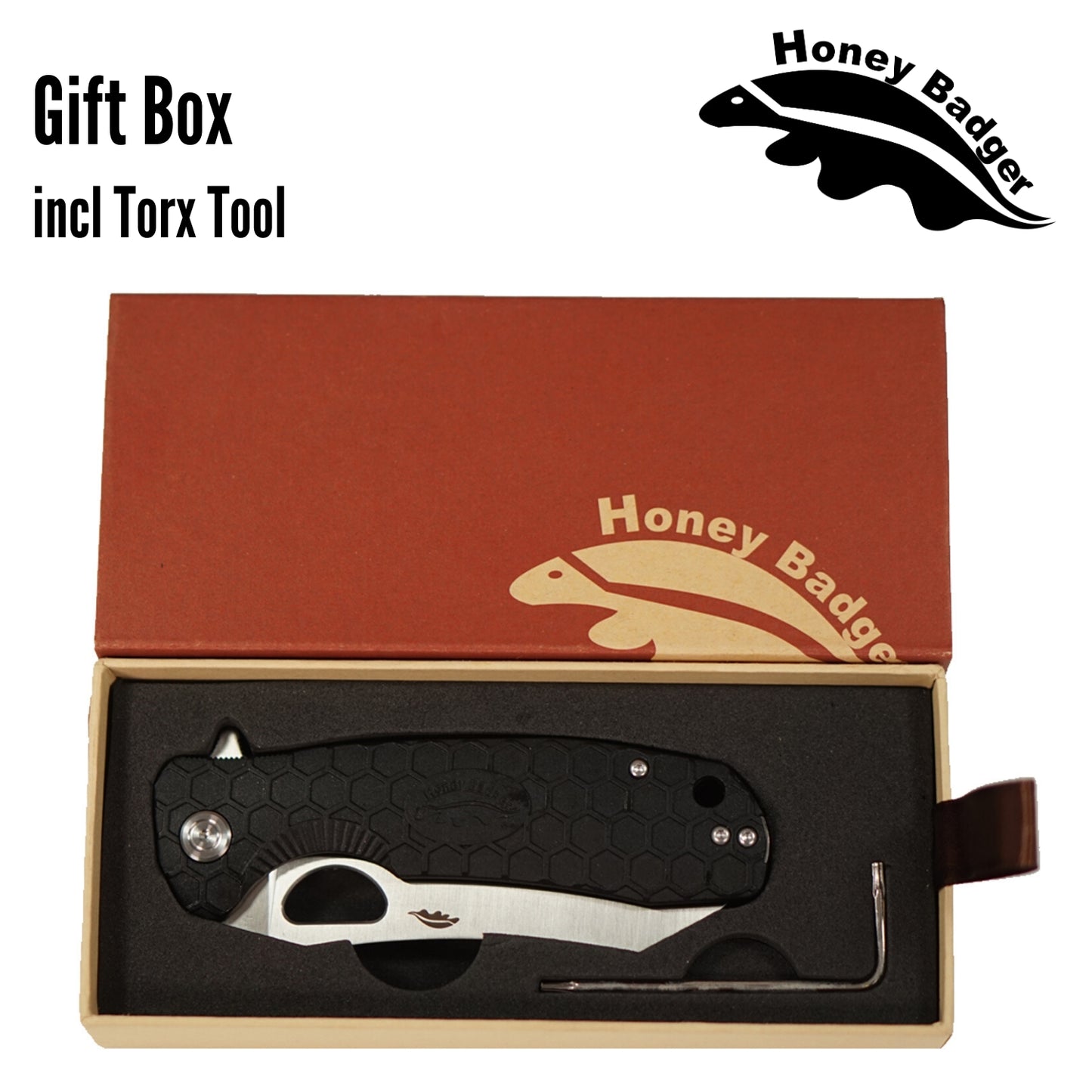 HB1031 - HONEY BADGER WHARNCLEAVER LARGE BLACK