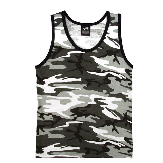 6601 - Camo Tank Top