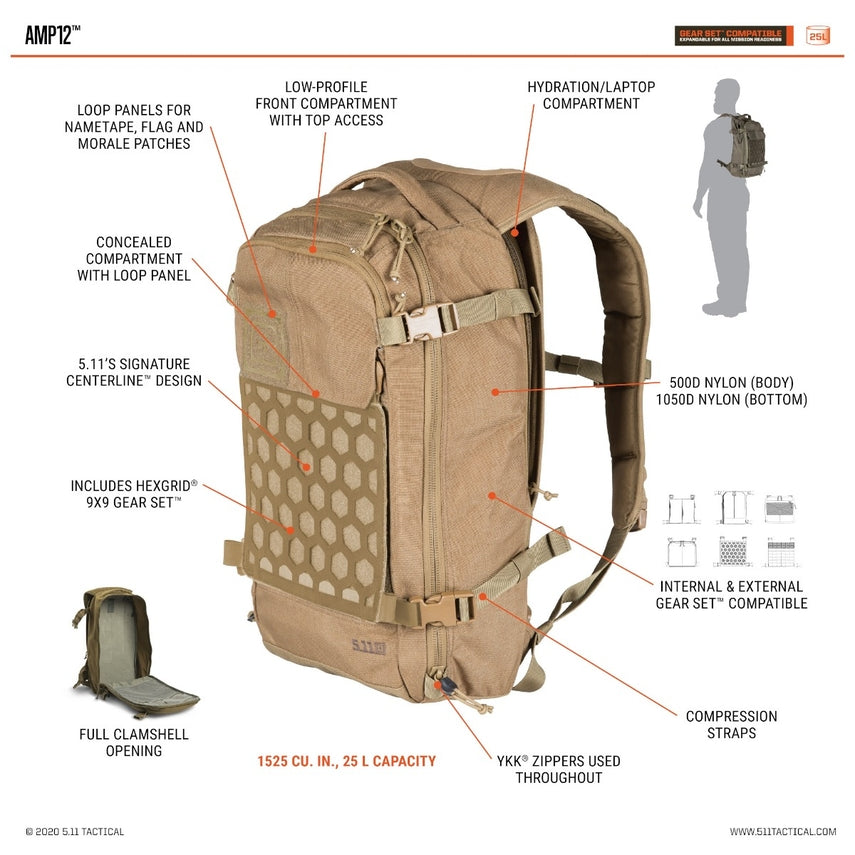 56392 - Amp12 Backpack 25L