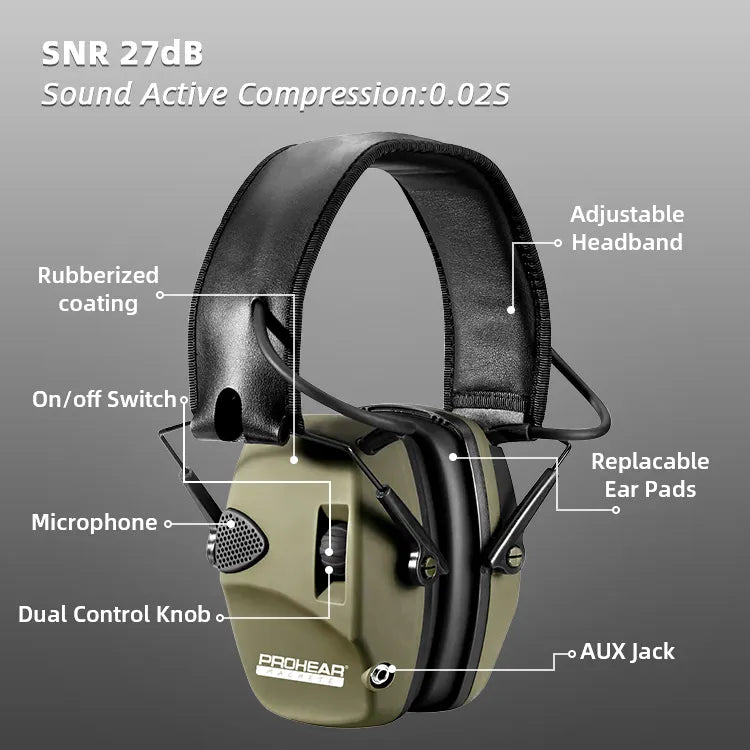 EM036 - Electronic earmuff EM036